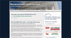 Desktop Screenshot of governmentloanpros.com